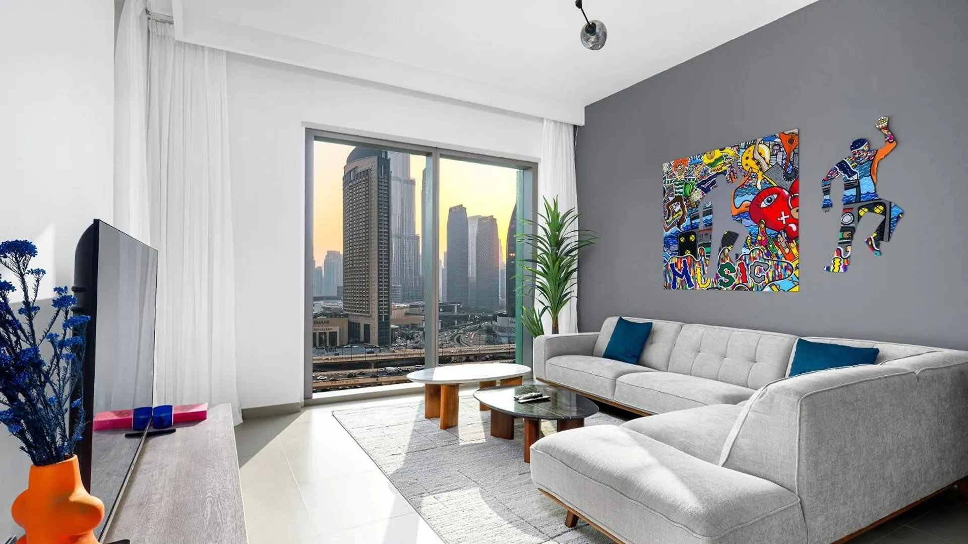 Apartment Arthouse Views - Burj Khalifa View & Dubai Mall Access United Arab Emirates
